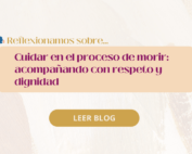 Blog "Cuidar en el proceso de morir"