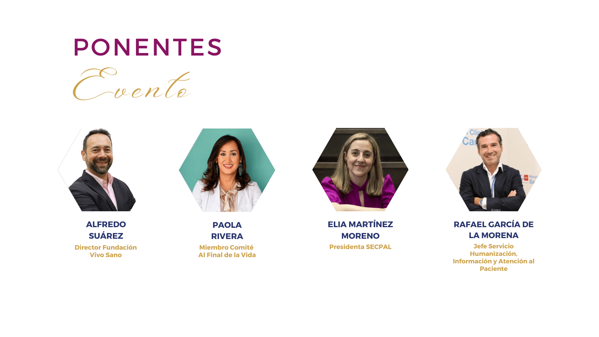 Ponentes evento 2025