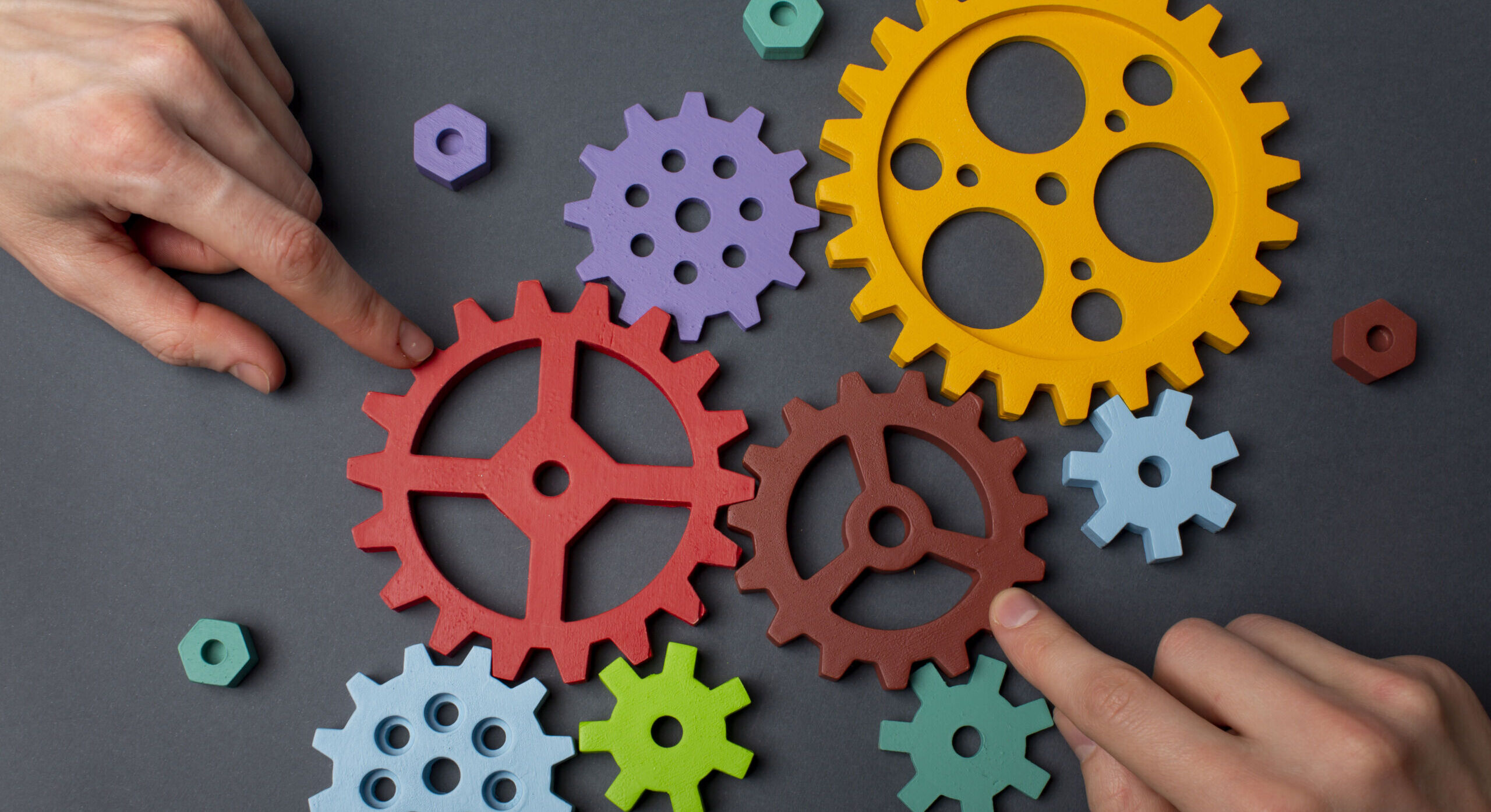 still-life-business-roles-with-various-mechanism-pieces